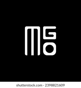 MGO letter logo vector design, MGO simple and modern logo. MGO luxurious alphabet design  