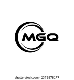 MGQ Logo Design, Inspiration for a Unique Identity. Modern Elegance and Creative Design. Watermark Your Success with the Striking this Logo.