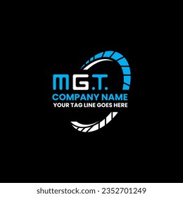 MGT letter logo creative design with vector graphic, MGT simple and modern logo. MGT luxurious alphabet design  
