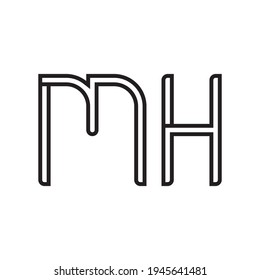 369 Mh letter mark Images, Stock Photos & Vectors | Shutterstock