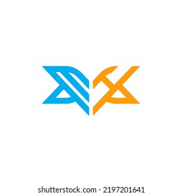 MH letter logo creative design with vector graphic, MH simple and modern logo.