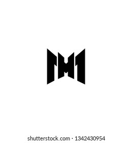 mh letter vector logo. hm letter vector logo