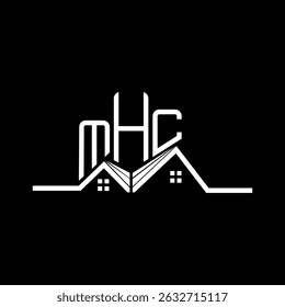 MHC Real State logo design, MHC simple and modern logo. MHC luxurious alphabet design  