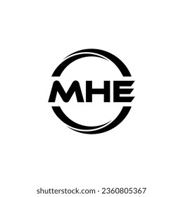 MHE Letter Logo Design, Inspiration for a Unique Identity. Modern Elegance and Creative Design. Watermark Your Success with the Striking this Logo.