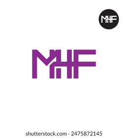 MHF Logo Letter Monogram Design