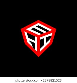 MHI letter logo vector design, MHI simple and modern logo. MHI luxurious alphabet design  
