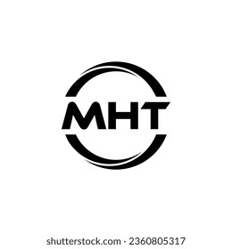 MHT Letter Logo Design, Inspiration for a Unique Identity. Modern Elegance and Creative Design. Watermark Your Success with the Striking this Logo.