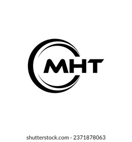 MHT Logo Design, Inspiration for a Unique Identity. Modern Elegance and Creative Design. Watermark Your Success with the Striking this Logo.