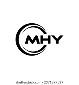 MHY Logo Design, Inspiration for a Unique Identity. Modern Elegance and Creative Design. Watermark Your Success with the Striking this Logo.