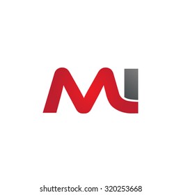 MI company group linked letter logo