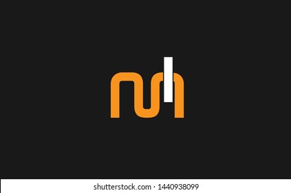 mi letter vector logo template for any buisness