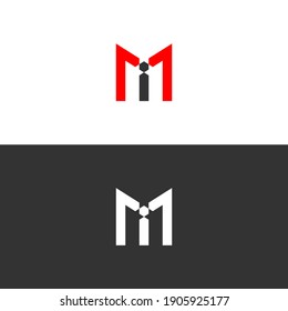 mi logo concept for business uses