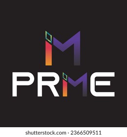  MI logo, PRIME Logo, sign, symbol. icon, company logo.