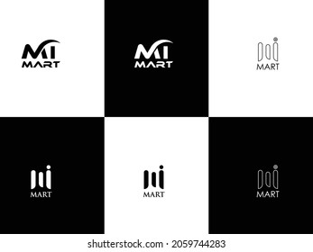 Mi vector logo illustration.Mi icon vector.Premium quality.