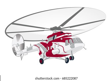 Mi-8 helicopter