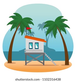miami beach cityscape scene