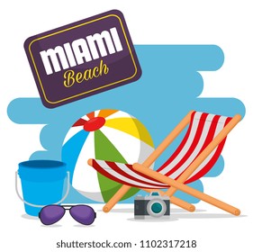 miami beach summer icons