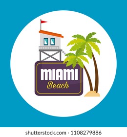 miami beach summer icons