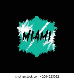 miami beach t shirt design