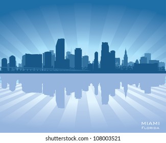 Miami, Florida skyline