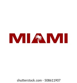 Miami Logo Vector.