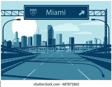 Miami skyline