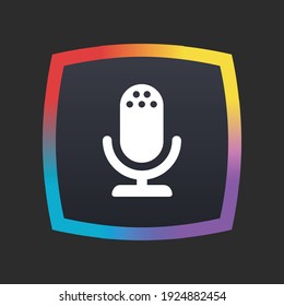 Mic - App Icon Button