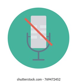 mic circle flat