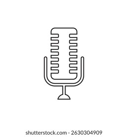 mic icon , audio icon vector
