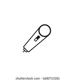 Mic icon design template EPS 10