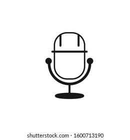 Mic icon design template EPS 10