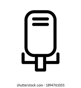 Symbol oder Logo einzeln auf Zeichen, Vektorgrafik - qualitativ hochwertige Vektorsymbole mit schwarzem Hintergrund
