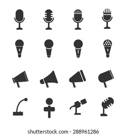 Mic Icon Set