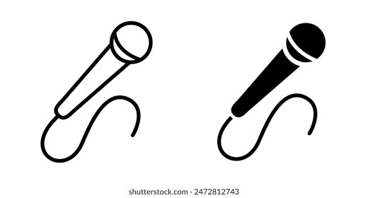Mic icon vector design template