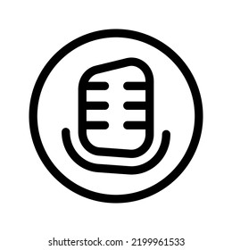 Mic icon. voice sign. microphone symbol. vector illustration