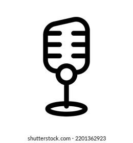 Mic icon. voice sign. microphone symbol. vector illustration