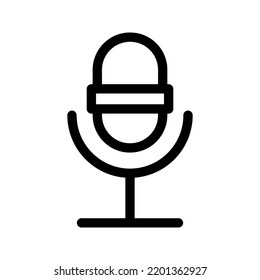 Mic icon. voice sign. microphone symbol. vector illustration