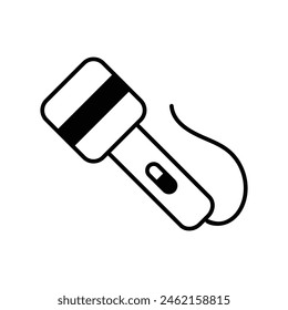 mic icon with white background vector stock illustration