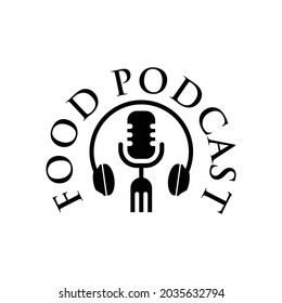 Mic Microphone food Podcast vector