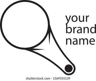 Mic Shape Logo Vector Design
