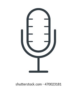 Mic Vector Icon