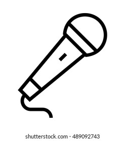 Mic Vector Icon