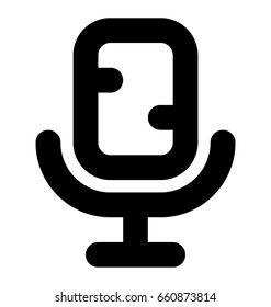 Mic Vector Icon