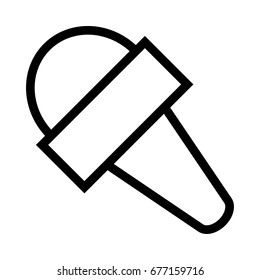 Mic vector icon