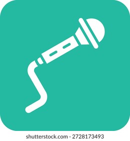 Mic Vector Icon Design Illustration