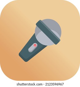 mic Vector illustration on a transparent background.Premium quality symmbols.Vector line flat icon for concept and graphic design.
