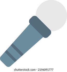 Mic Vector illustration on a transparent background. Premium quality symmbols. Line Color vector icons for concept and graphic design. 