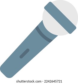 mic Vector illustration on a transparent background. Premium quality symmbols. Line Color vector icons for concept and graphic design.