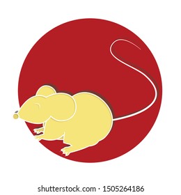 Mice character. Art cartoon vector illustration use for your project.