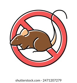 mice control color icon vector. mice control sign. isolated symbol illustration